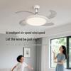 Minimalist Chinese-Style Silent Ceiling Fan with Light & Full Spectrum Eye Protection for Bedrooms & Restaurants