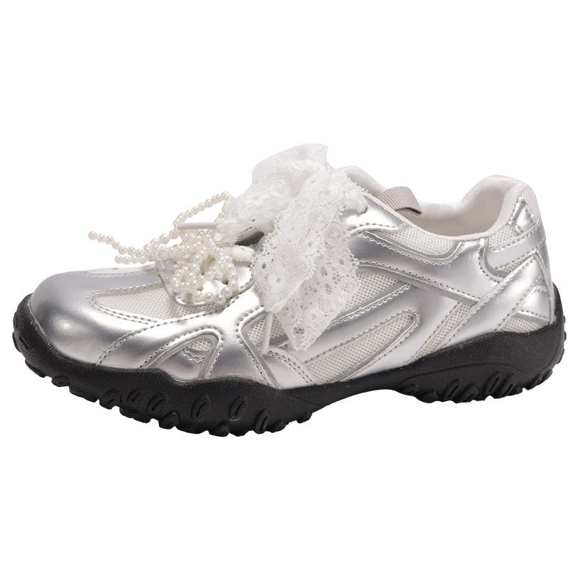 Trend Perle Retro Weiß Plateau Trainingsschuhe Damen 2025 Neu Frühling Lässig Vielseitig Forrest Gump Sportschuhe