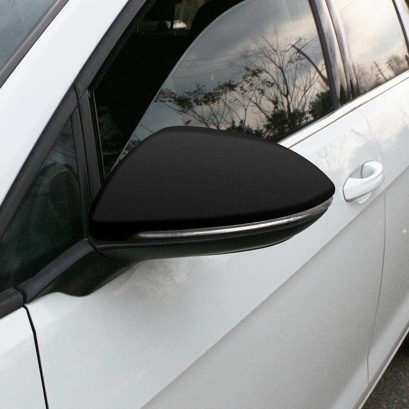 2Pcs Car Rearview Mirror Cover for Volkswagen VW Golf7 Golf 7 MK7 MK7.5 2012 - Rear View Mirror Covers Sticker Accessories