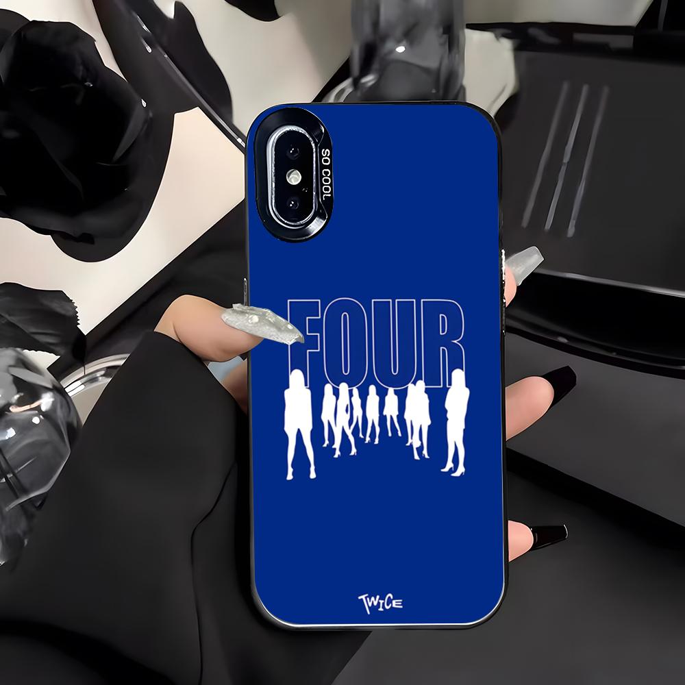 Kpop T-twiceS-ES Phone Case For IPhone 17 Air 16 E 15 14 Plus 13 12 11 Pro Max Colored Silver Cover iPhone17 Pro