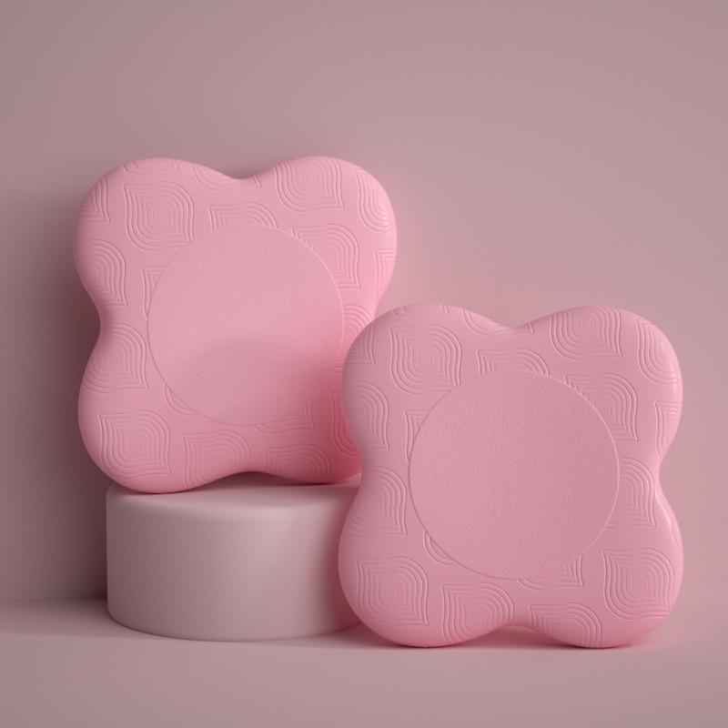 2Ppc Knee Guard Wrist Guard Anti Slip Solid Color Protective Elbow Soft Foam Pad Support Knee Guard Anti Slip Yoga Mat