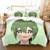 3D Printed Anime My Senpai Is Annoying Bedding Set Duvet Cover Double Twin Full Queen King Adult Kids Bedclothes Quilt Cover Tool
