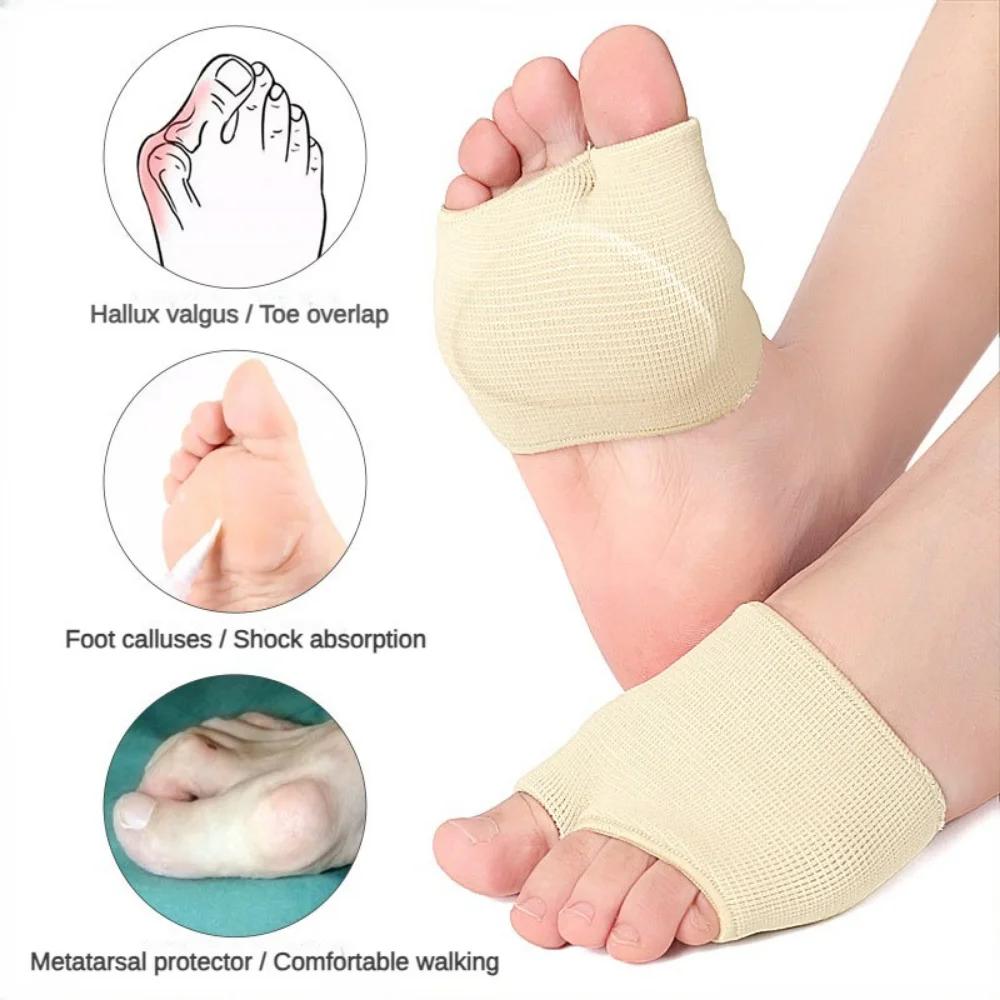Metatarsal Pads Forefoot Socks High Heels Forefoot Pads Anti Slip Shock Resistance Pressure Reduction Thickened Foot Protectors