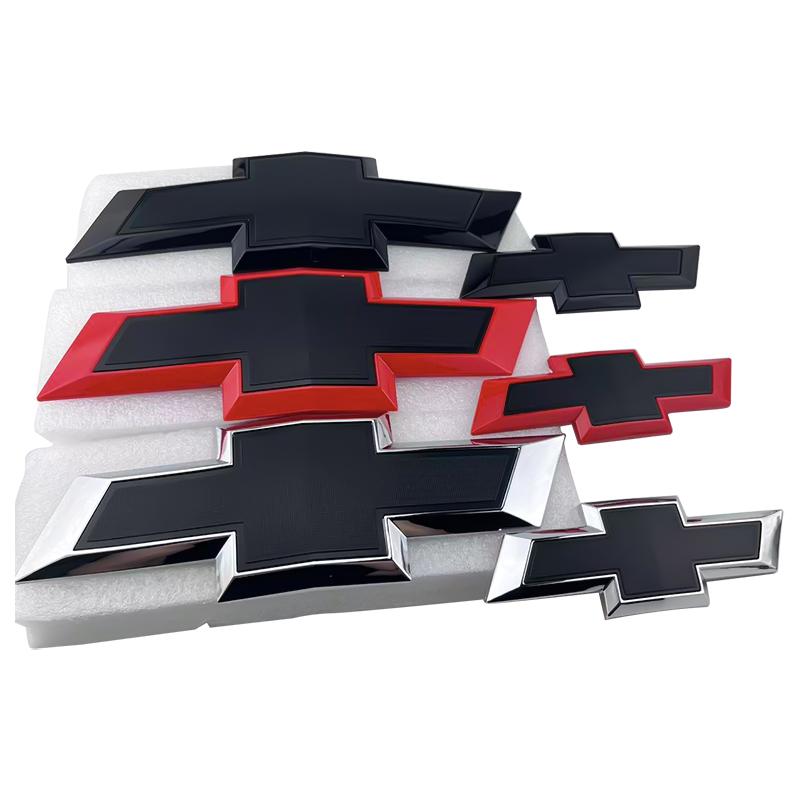 BRSYE1 for Chevrolet Suburban 2015-2020 Car Front Emblem ABS Sticker Rear Badge Auto Replacement Parts Accessories Exterior Decoration