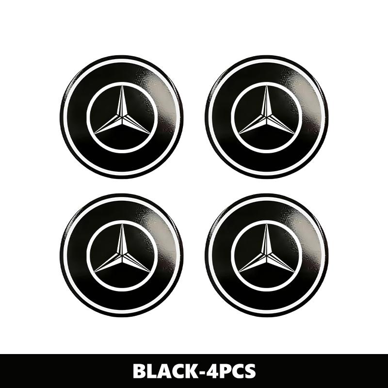 4PCS 56mm Car Styling Wheel Center Hub Caps Stickers Badge For Benz CITAN VITO SPRINTER CLS SLK Sport ML C200 C260 C300 W205 CO1