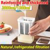 Greek Yogurt Strainer 1300Ml/2000Ml Multi Yogurt Filter With Fine Mesh Bag & Lid For Thick Greek Yogurt Soybean Milk Soup Fruit