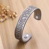 Talisman Gesundheitsarmbänder Lebensbaum Glücksknoten Runen Dreifaltigkeit Magnetische Armspangen Damen Herren Verstellbares Armband
