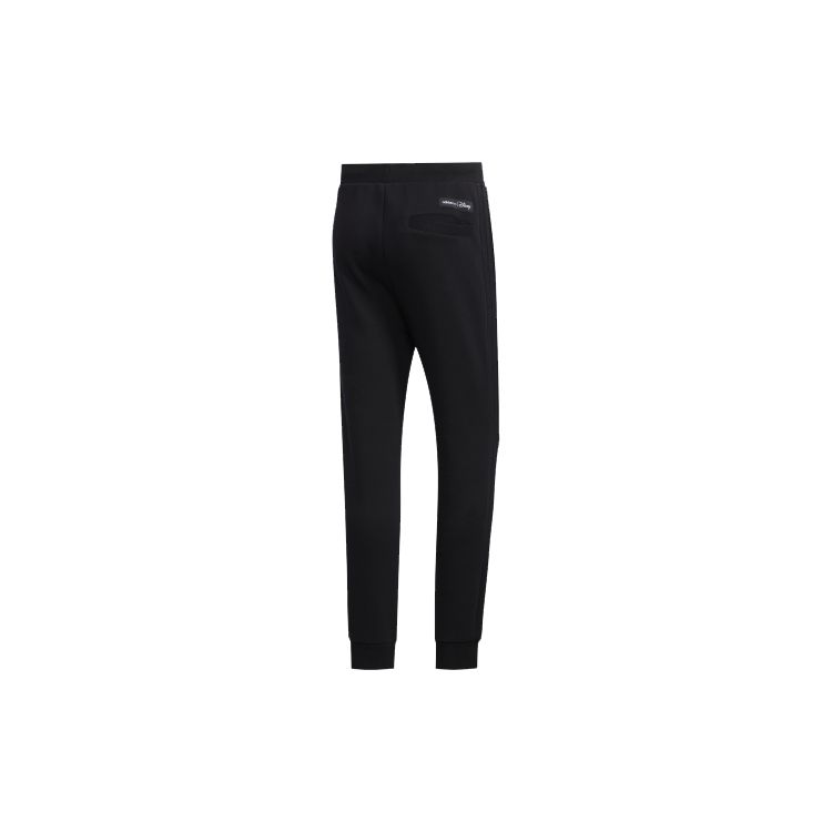 adidas Neo X Disney CNY Series Mickey Motif Knit Sport Joggers Men Bottoms Black GE7772