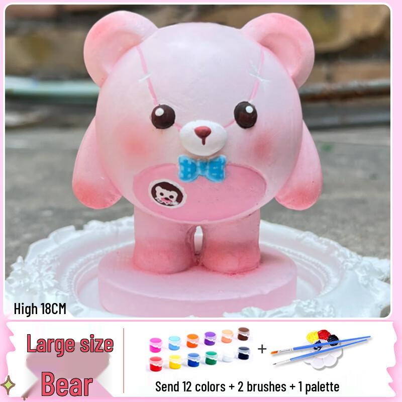 Kids DIY Plaster Figure Painting Kit