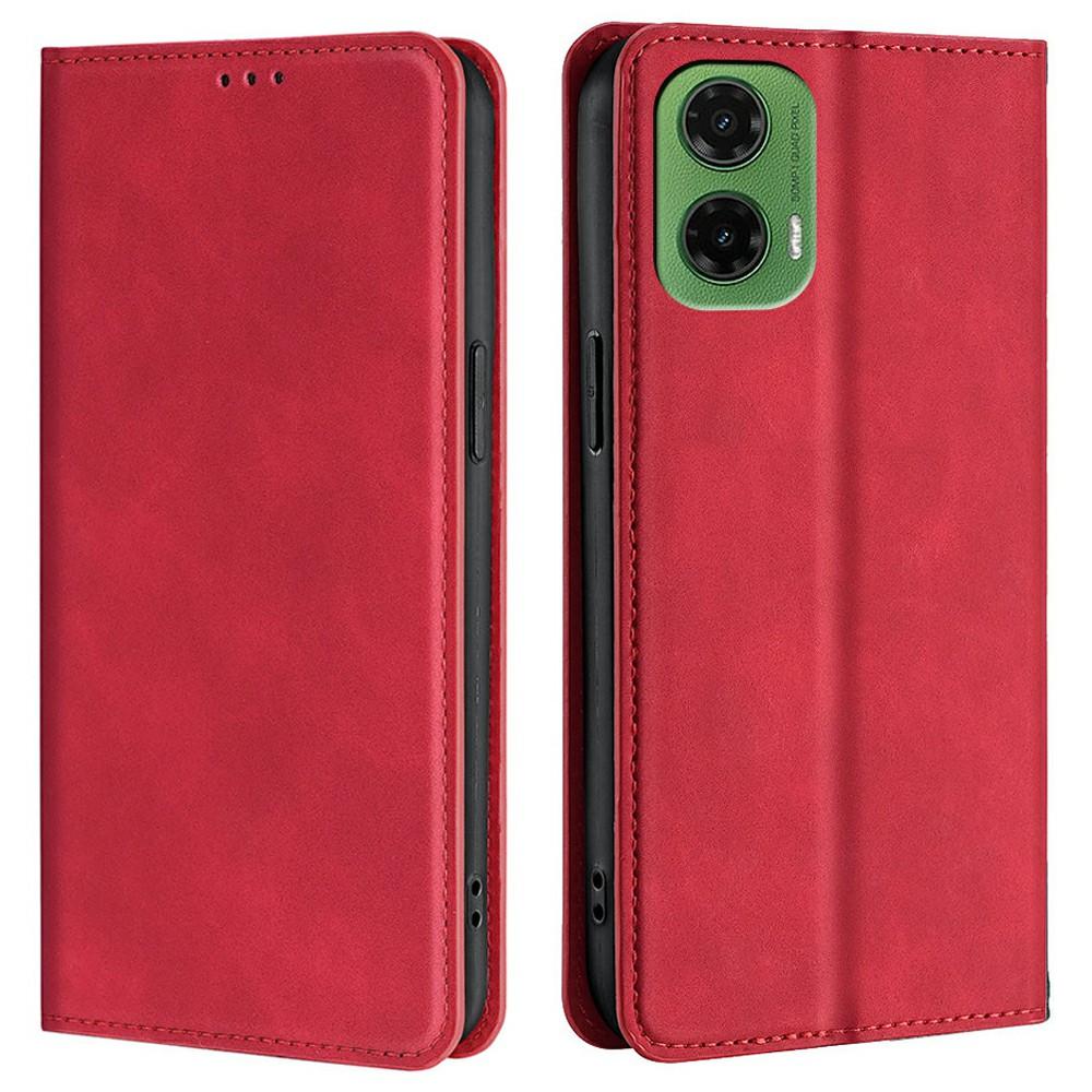 For Motorola Moto G35 5G Case Card Holder PU Leather Magnetic Closing Phone Cover