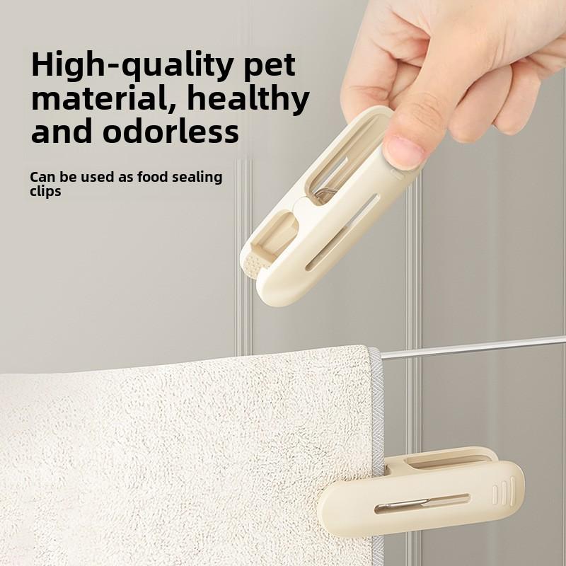 10PCS Large Beach Towel Clips Plastic Strong Windproof Clothes Pegs Quilt Hanging Clip Reusable Non-slip Fixed Drying Clothespin