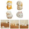 Hand Carved Cats/Dog/Sheep/Bunnies Figurines Table Decoration for Living Room,Bathroom Wooden Animal Statue Home Decors
