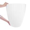 KADAX Flower Pot Planter 30cm Cover with Insert Flower Stand Plastic
