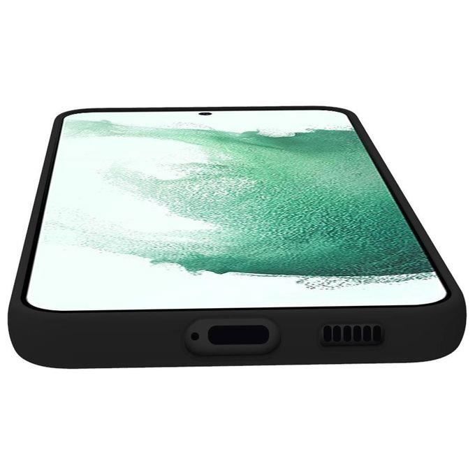 Zadní kryt - Chrom - Galaxy S22 5G - Černý - Pevný - Unisex