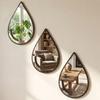 3Pcs Self-Adhesive Acrylic Mirror Wall Stickers Wall Mount Wall Decals  Bedroom Decor