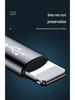 PISEN 3-in-1 Braided Fast Charging Cable for Apple and Huawei Devices