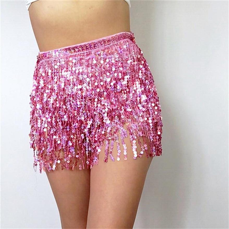 glitter skirt tassel