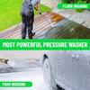 Pressure Washer Tips Set, 1/4 Inch Quick Connect Pressure Washer Nozzle Tips, 5 Pack, 2.5 GPM, 4500 PSI