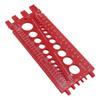Nut Bolt Thread Gauge ABS Highly Accurate Portable Bolt Nut Identifier Gauge for Repairing