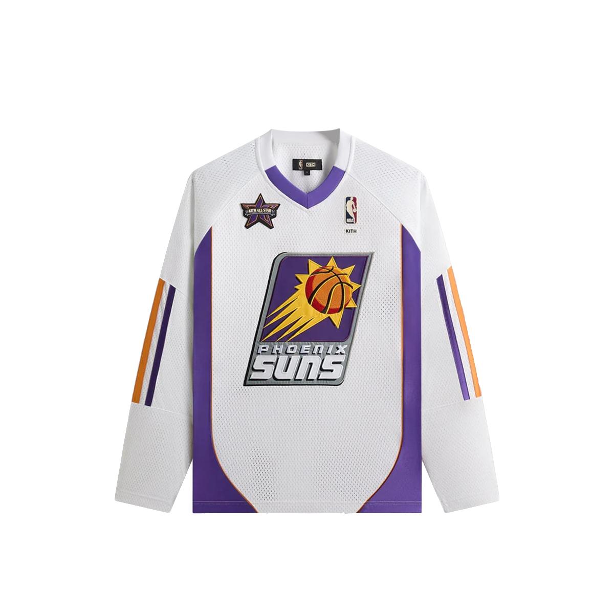 KITH X NBA Мужские футболки Белые с V-образным вырезом Умеренные KHM035002-101 XL