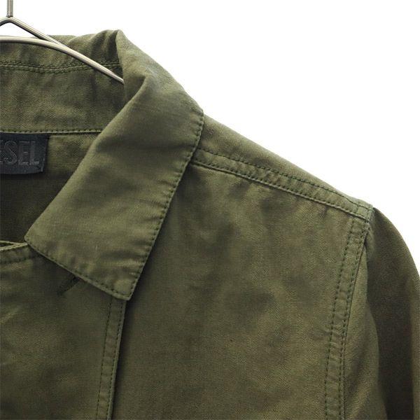 DIESEL Military jacket XS khaki Women Used