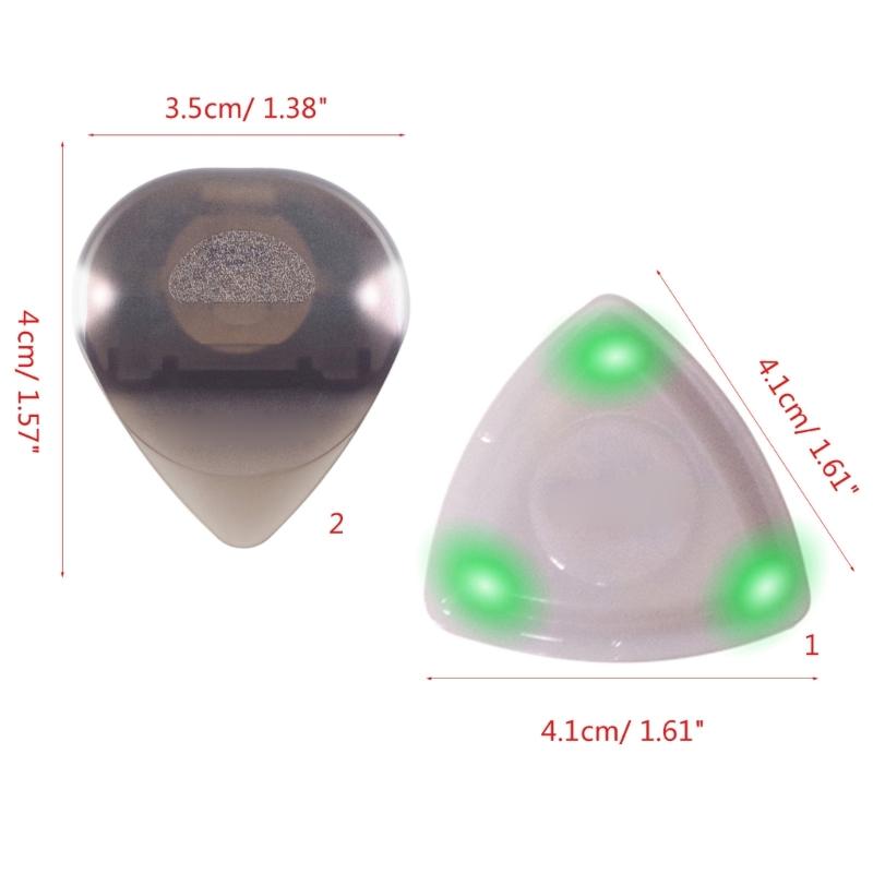 Guitar Pick Bass Picks Electric Guitar Parts Guitar Pick Thumb Picks LED Guitar Picks Acoustic Guitar Picks Plectrums