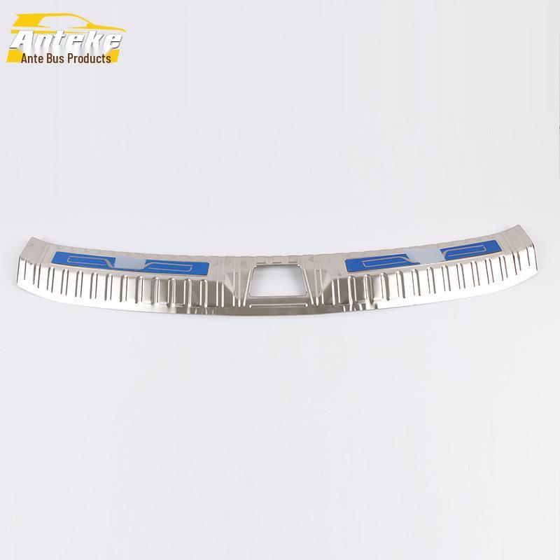 Song PRO Rear Trunk Guard Plate: Stainless Steel Bumper Protector for 2019 Model.