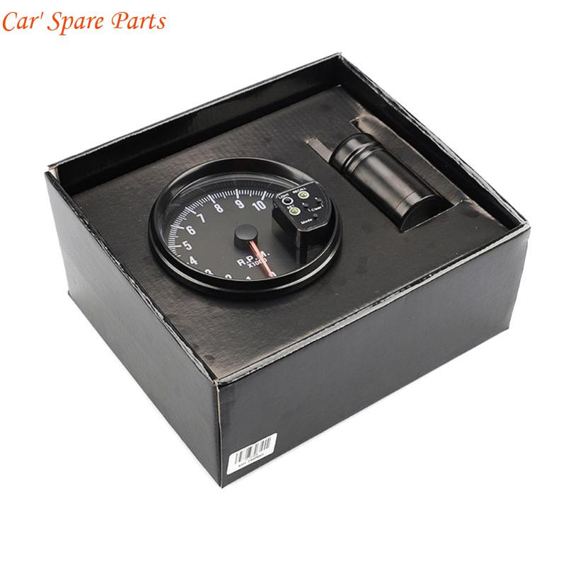 

Y4UA Universal Car 5Inch Tachometer 11000 With Led Shifter Light 7 Color CN