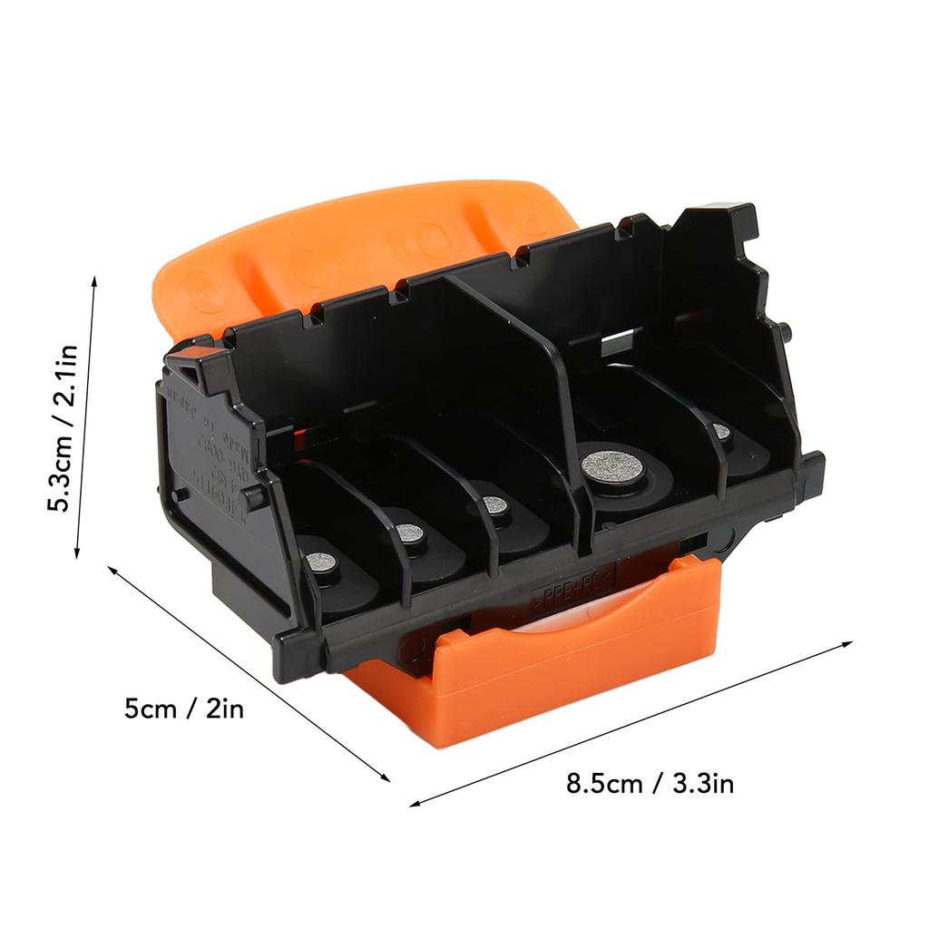 Replacement Printhead, Black, ABS Material, Print Mode, for Canon QY6-0082 MG5480, IP7280, MG6480, MG5580, and 5680