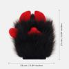 Anime Cosplay Furry Paws Gloves Soft Plush Costume Accessory For Role Playing And Themed Parties
