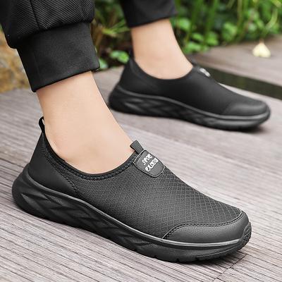 Chaussures pour hommes printemps et été chaussures en maille respirante chaussures tissées à la volée grande taille chaussures de sport décontractées légères chaussures paresseuses