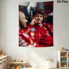 Custom Name Charles Leclerc 22 Wall Tapestry Aesthetic Wall Hanging Printed Fabric Blanket Decorative Tapestries for Bedroom Living Room Home Decor