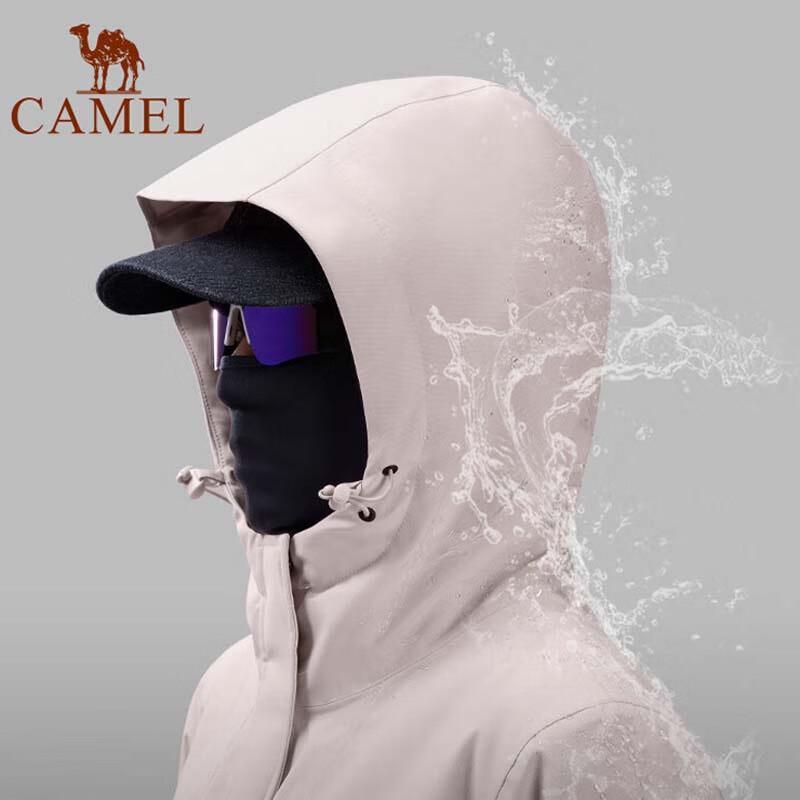 CAMEL Autumn/Winter Padded Hard Shell Outdoor Jacket