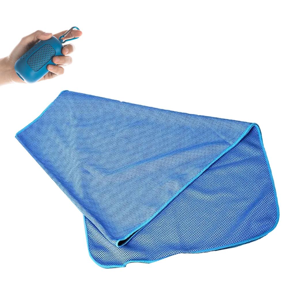 Cooling Towel Quick Drying Polyester Fiber Mesh Design Ice Towel For Sports Athletes