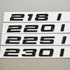 Litere Auto ABS 3D Emblema Logo Portbagaj Spate 218i 220i 230i Autocolant Embleme Decaluri Pentru F22 F23 218i 220i 225i 230i Marcaj Spate