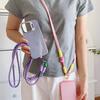 2 in 1 Fashion Universal Long Phone Lanyard Strap Mobile Phone Hanging Rope Neck Straps Anti-lost Lanyards Cell Phone Accessorie
