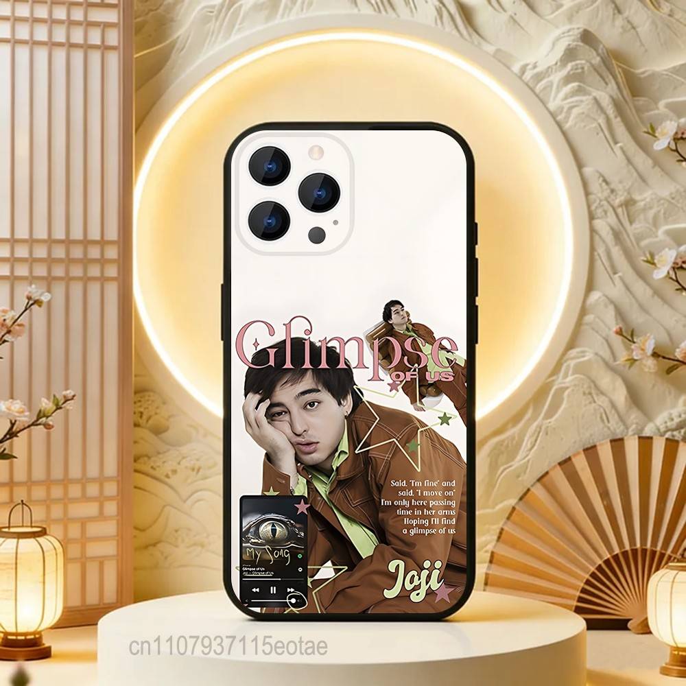Singer J-Joji Smithereens Black Soft Case For iPhone 17 13 14 15 11 16 12 Pro Max Pro Max Plus E Air Mini Phone Cover Shell