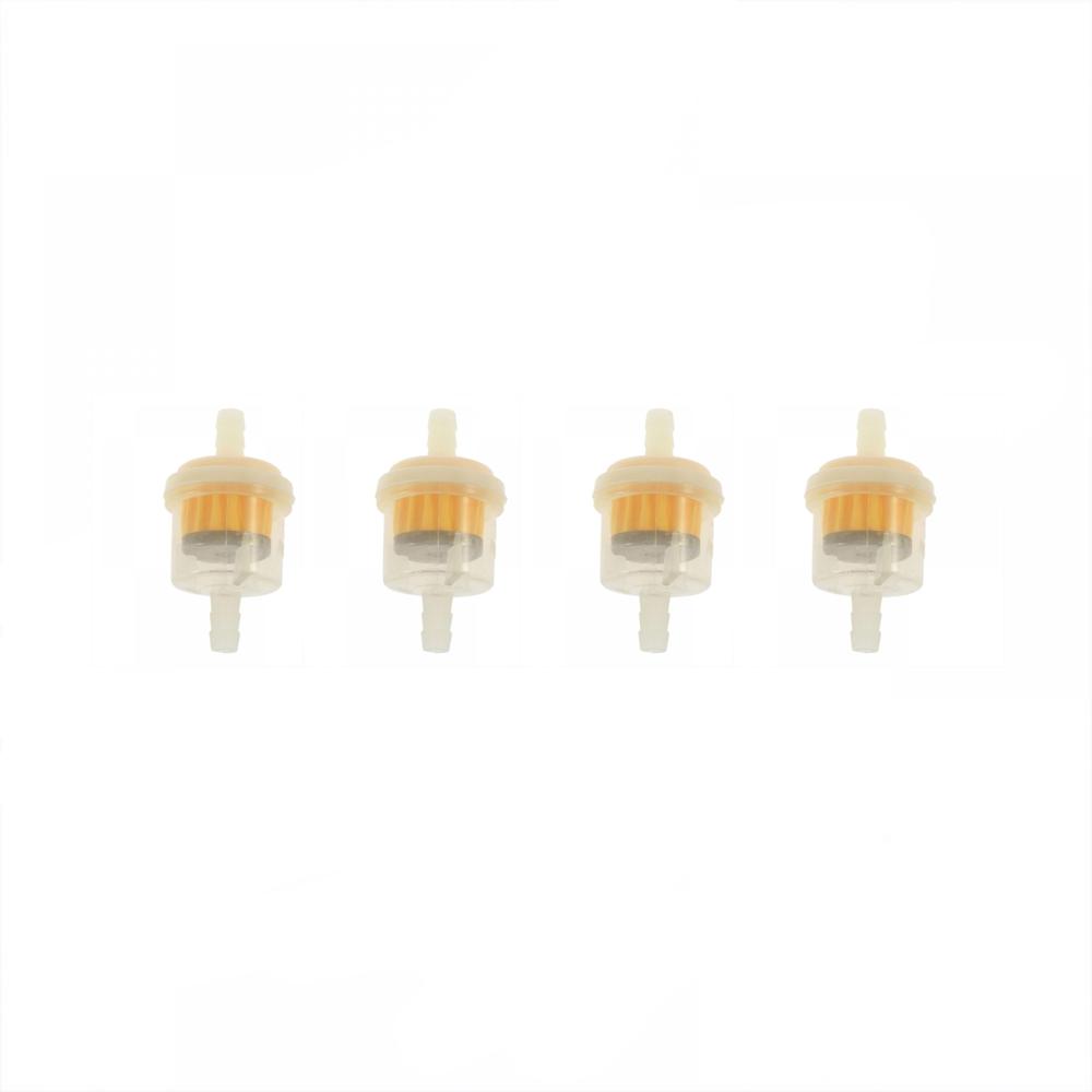 4/12 PCS Universal Motorcycle Mini Small Engine Inline Carb Fuel Gas Filter