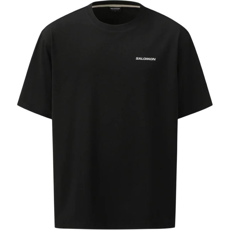 Salomon Letter Short Sleeve Loose T-Shirt Unisex Tops C30690 S