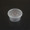 Disposable Round Clear Food Container with Lid
