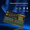 SK500 Multi-function Digital Mixer & Sound Card: Bilingual (Chinese & English) for Cross-Border E-commerce and Live Broadcasting.