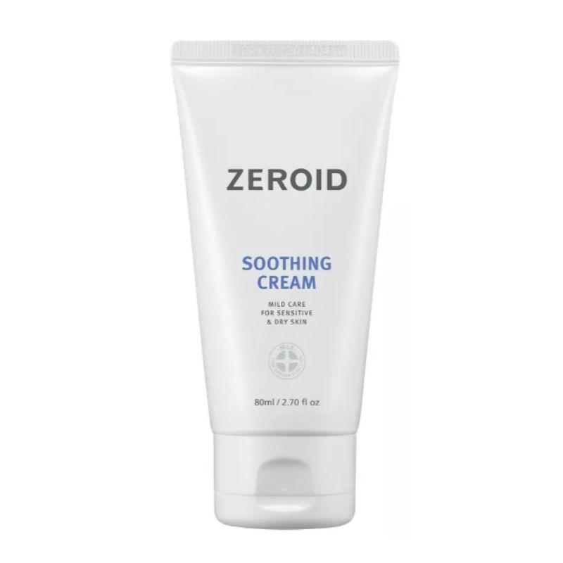 Zeroid Soothing Cream 80ml – Calming Barrier Repair Moisturizer for Sensitive Skin