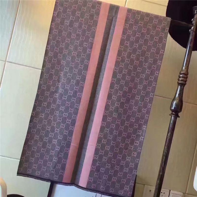 Letter imitation cashmere scarf women's autumn and winter air conditioner shawl thickened to keep warm stall supply