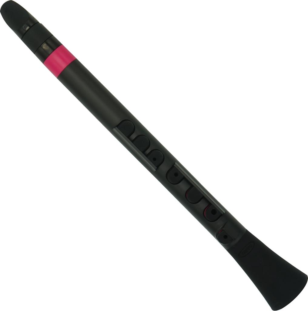 NUVO DooD Plastic Wind N430DBPK with dedicated 2.0 Instrument, Black/Pink [Comes case]