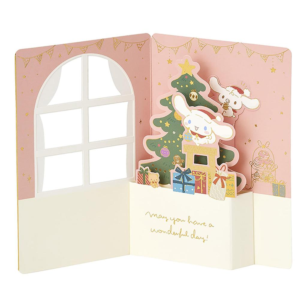 Sanrio Christmas Message Card Cinnamoroll Tree Decoration JX 55-5 242578