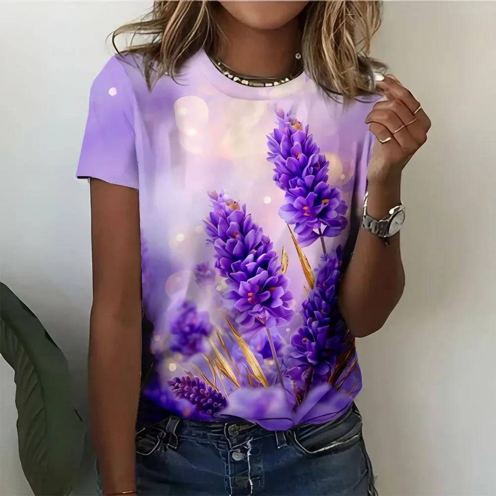 Fashion Versatile Crew Neck Women's Top Casual Loose Short Sleeves Comfortable T-Shirts Women’s