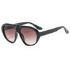 Retro Large Frame Round Sunglasses For Women Uv400 Sun Protection For Outdoor Activities