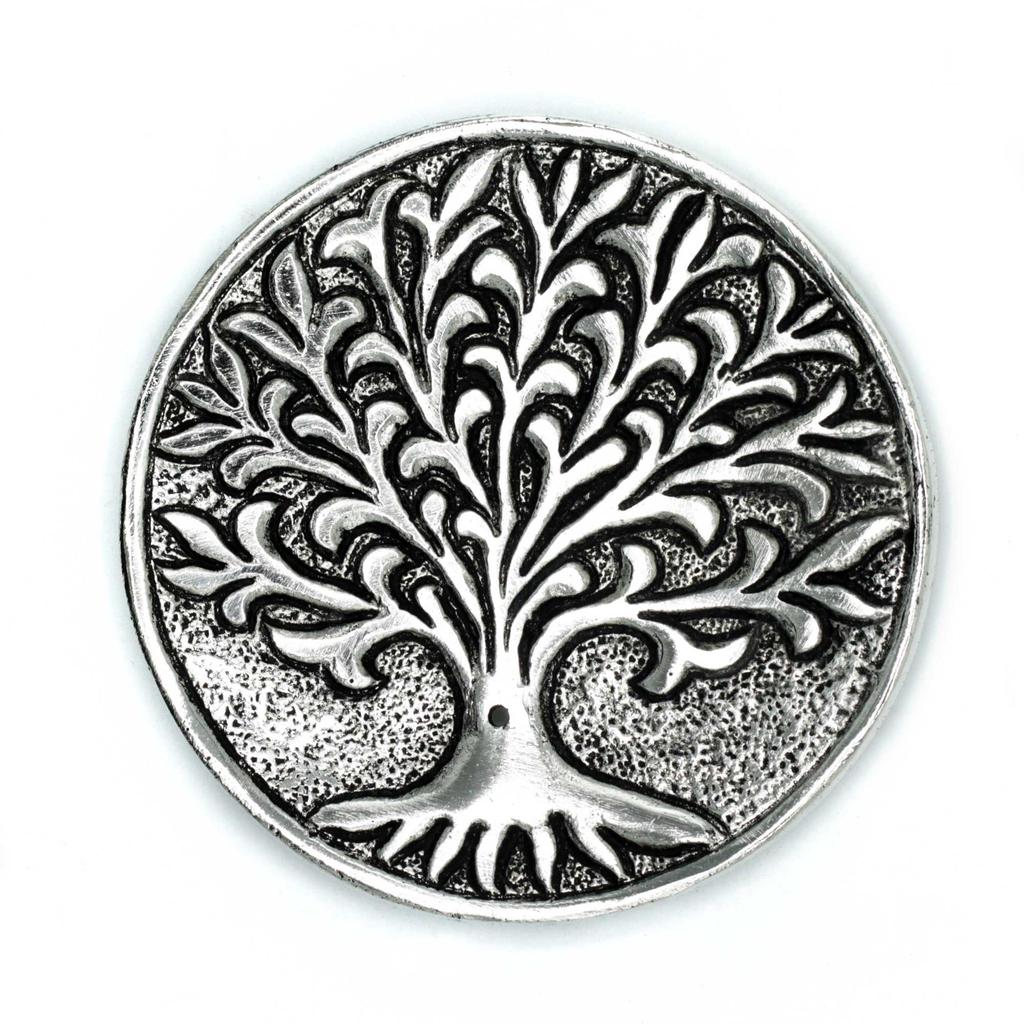 Incense Stick Holder Tree of Life Aluminium 10cm