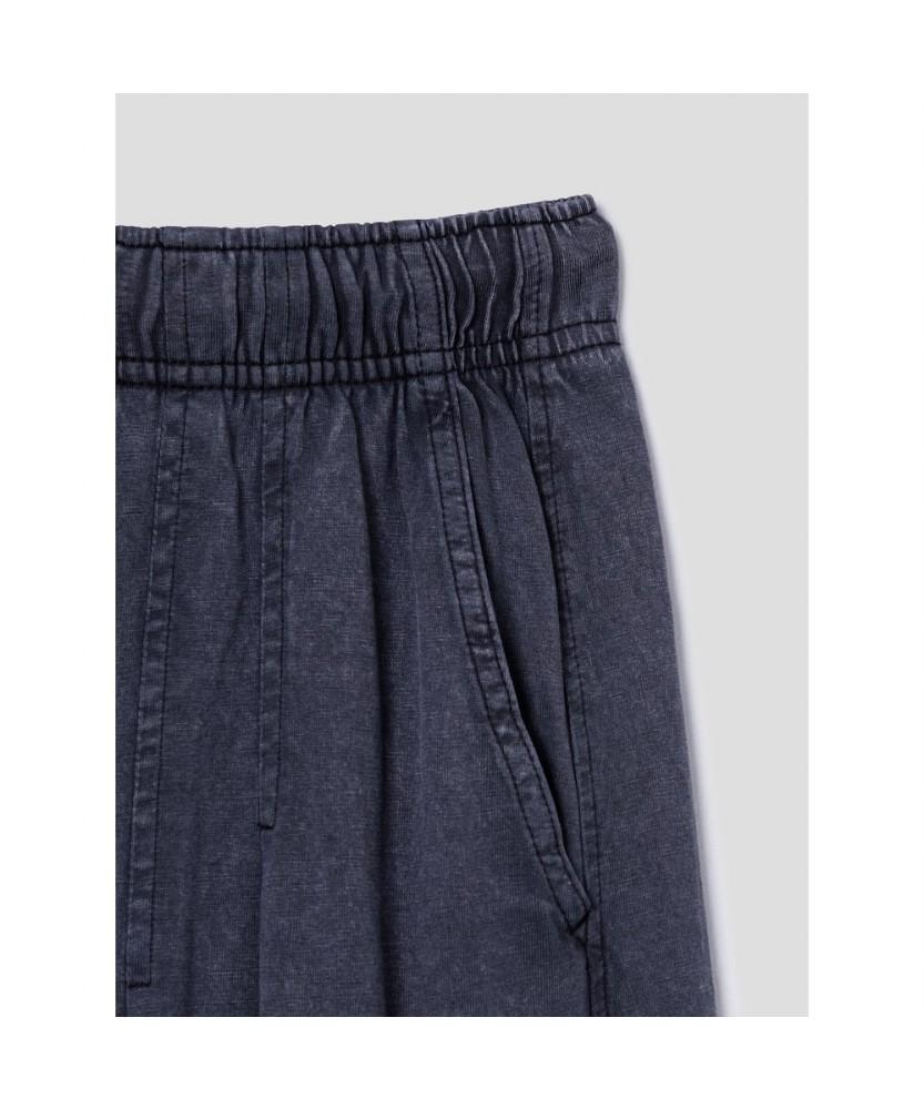 8SECONDS Lounge Dyed Jersey String Pants Black