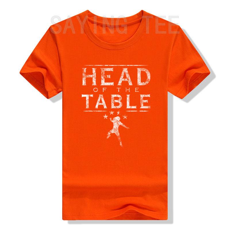Head of The Table Wrestling Fighting Boxing Fan Vintage Men's Short Sleeve T-Shirt Cotton Graphic Tee Top Fashion Apparel Gifts